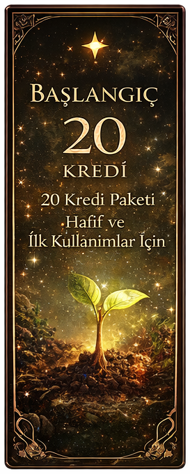 Başlangıç kredi paketi görseli